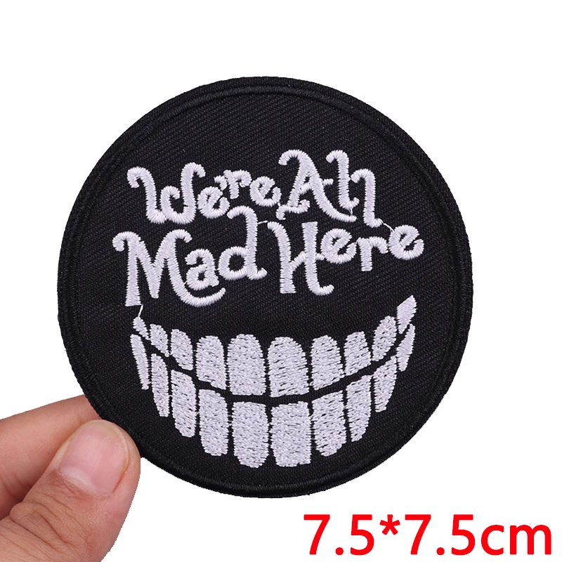 Parches bordados con letras DIY, chaquetas, sombreros, insignias bordadas, parches para planchar para ropa, parches termoadhesivos, parche de costura - imagen 4