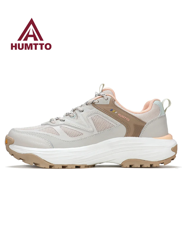 Humtto 2025 zapatos de senderismo para hombre, zapatos de trekking antideslizantes para exteriores, zapatillas deportivas transpirables todoterreno para mujer, zapatillas deportivas informales para caminar y viajar - imagen 4