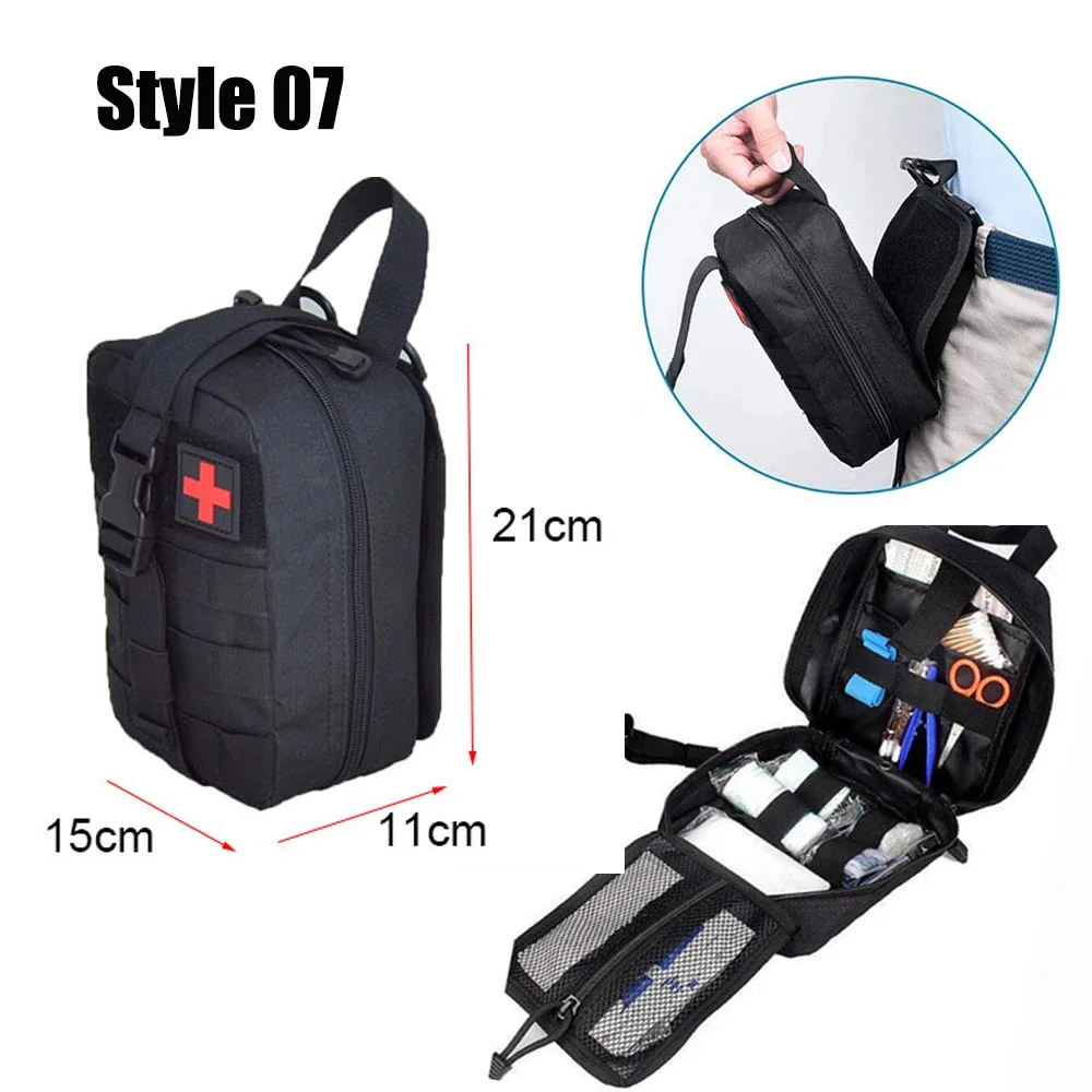Bolsa Ophidian IFAK EDC, paquete de cinturón, chaleco de caza, paquete de herramientas de emergencia, botiquín de primeros auxilios médicos para exteriores, bolsa de supervivencia para acampar - imagen 4