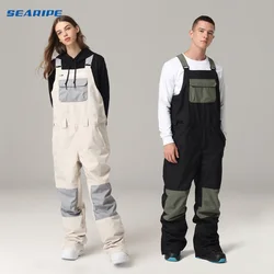 SEARIPE Pro – Pantalones de snowboard impermeables y térmicos