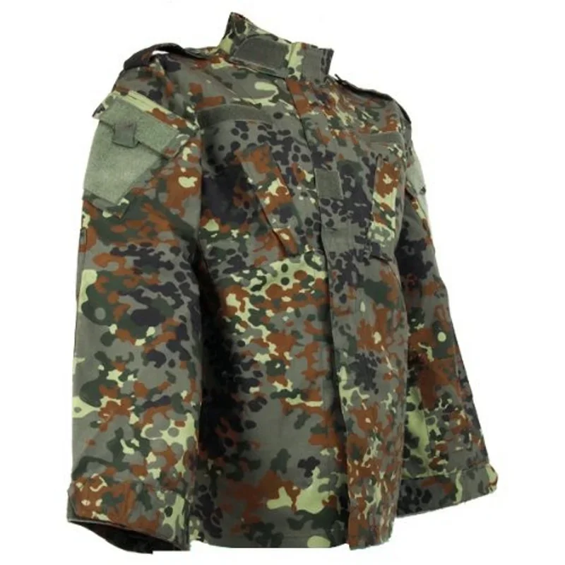 Uniforme BDU de caza táctica Airsoft, conjunto de camisa y pantalones de senderismo, ropa de caza de Paintball al aire libre, Camuflaje - imagen 3