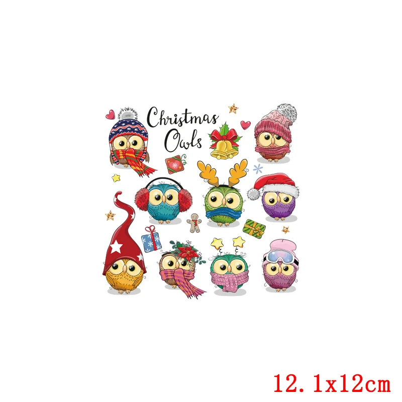 Parche térmico de dibujos animados para ropa, pegatinas de animales para camiseta, transferencia de planchado, apliques de ropa, decoración - imagen 5