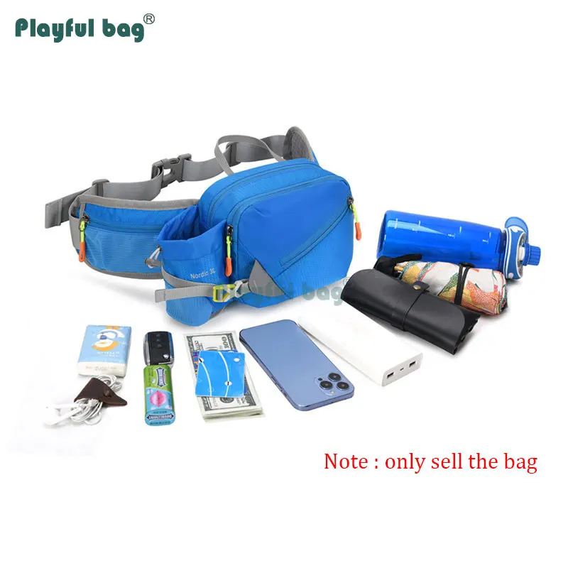 Riñonera deportiva para botella de agua para correr, bolsa de cinturón de hidratación para teléfono móvil, riñonera para ciclismo al aire libre, AVA192 - imagen 5