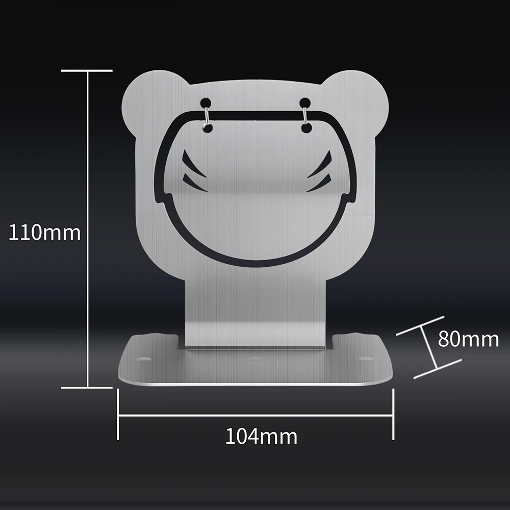 Objetivo de tiro táctico de acero inoxidable, aleación de aluminio, entrenamiento, objetivos de tiro, accesorios de caza - imagen 2