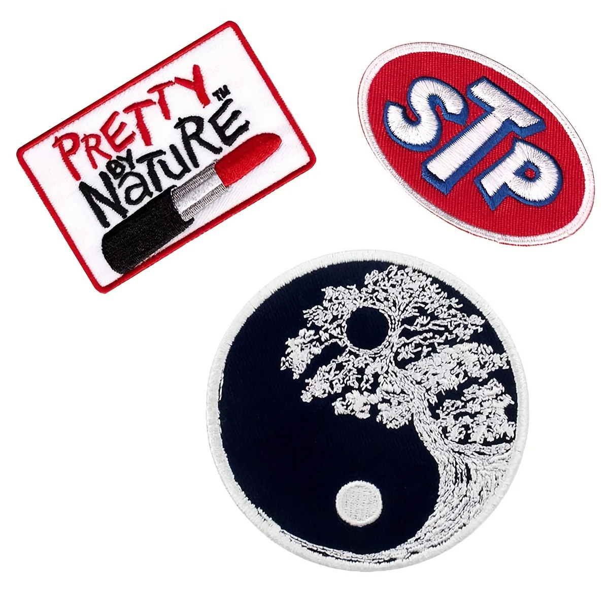 Parches Vintage bordados de aceite de Motor STP, apliques para planchar/coser para coches, carreras de automóviles, chaquetas, bolsos y proyectos de bricolaje, 1 ud. - imagen 4