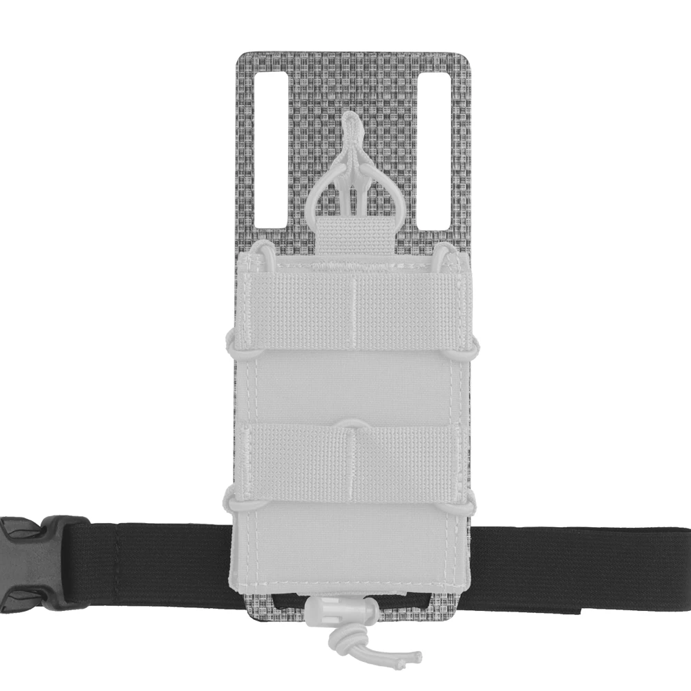 Single Magazine PouchDecentralized Waist Strap KitAdapterMolle System Mounts - imagen 2