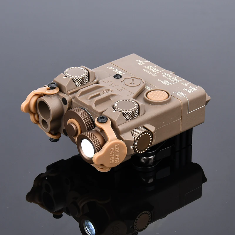 WADSN táctico función completa DBAL A2 alta potencia, Láser de punto rojo, verde, azul, nailon, mira estroboscópica IR, luz LED para armas, linterna - imagen 2