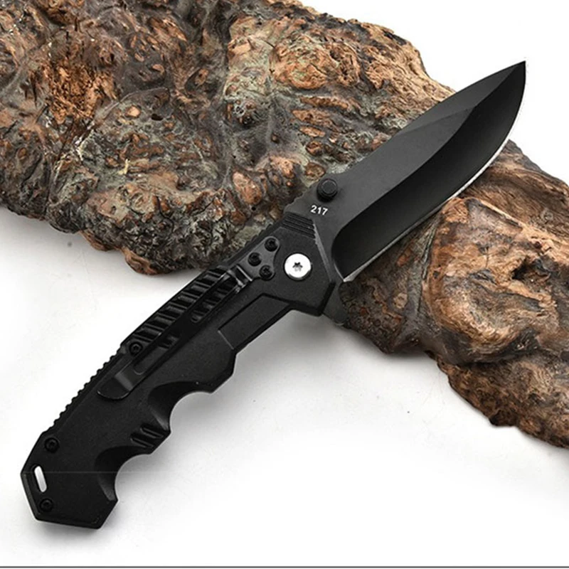 Mini cuchillo plegable de acero inoxidable para exteriores, alta dureza, defensa, Camping, supervivencia, cuchillo pequeño afilado multiusos - imagen 2