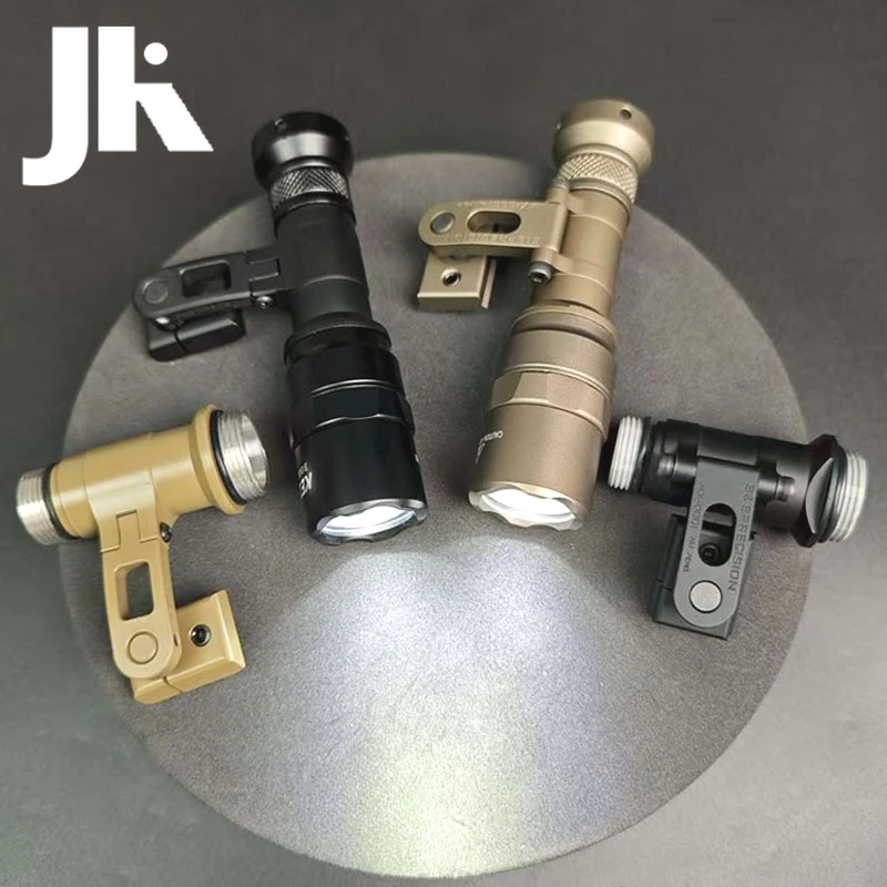 Soporte para casco táctico SS MAX, accesorios de caza para linterna LED M300 M600 y luz de relleno IR KIJI K1, compatible con montaje de OPS-CORE