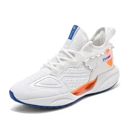 Zapatillas de correr de alta calidad para hombre, zapatos de palomitas de maíz, cómodos, Unisex, para correr, caminar, Tenis informal, transpirables, ligeros