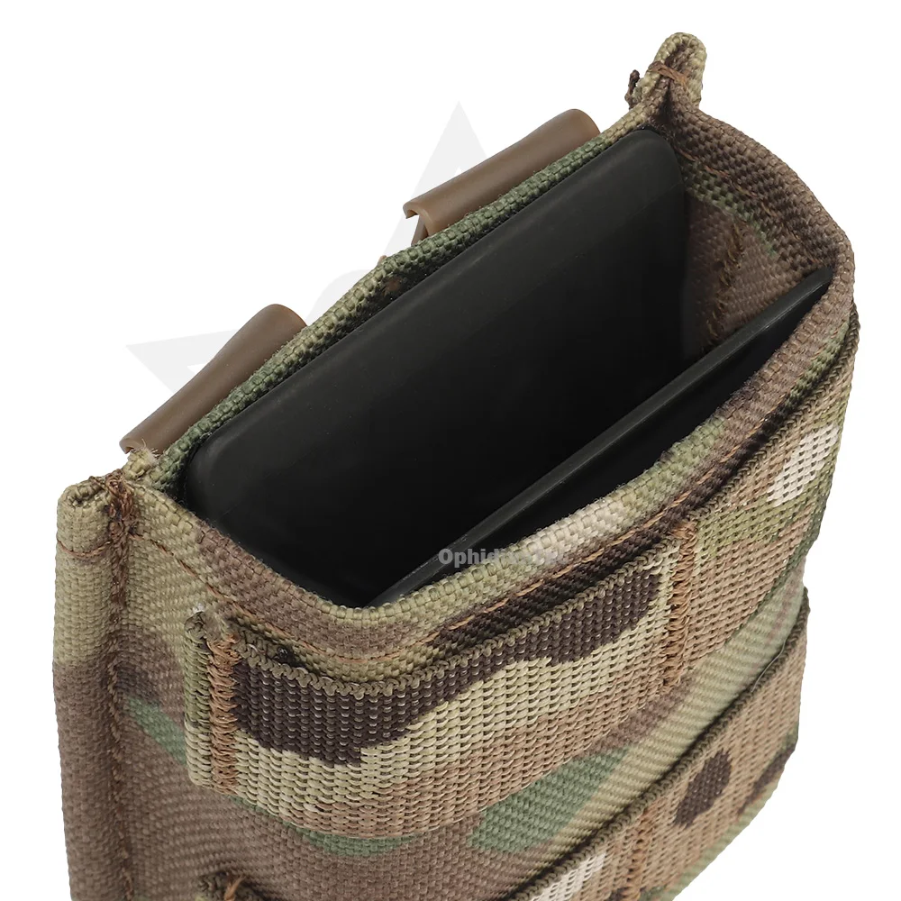 OPHIDIAN-Bolsa de nailon Molle para Airsoft de caza, bolsa de Cargador AR15 M4, 556 Mag rápida, 500D - imagen 3