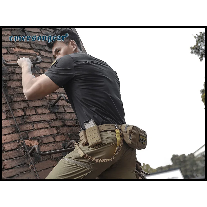 Emersongear etiqueta azul Rock Sparrow función Polo camiseta camisas camisetas diarias Fitness senderismo caza deportes al aire libre EMB9684 - imagen 2