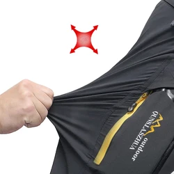 Pantalones tácticos desmontables impermeables transpirables talla 6XL