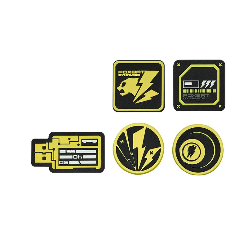 Mini insignia con temática de rayo, insignia mágica táctica Edc, charreteras y brazaletes - imagen 5