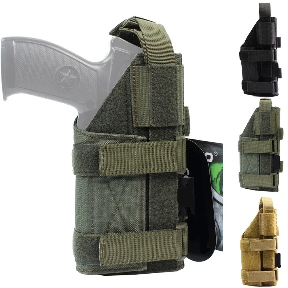 Funda Universal multifuncional para pistola, funda táctica para pierna caída, Panel Universal, plataforma ajustable, bolsa para módulo Molle