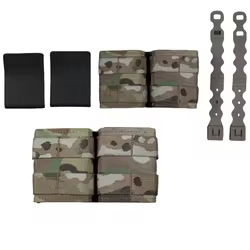 Bolsa para cargadores MOLLE de rifle táctica liberación rápida