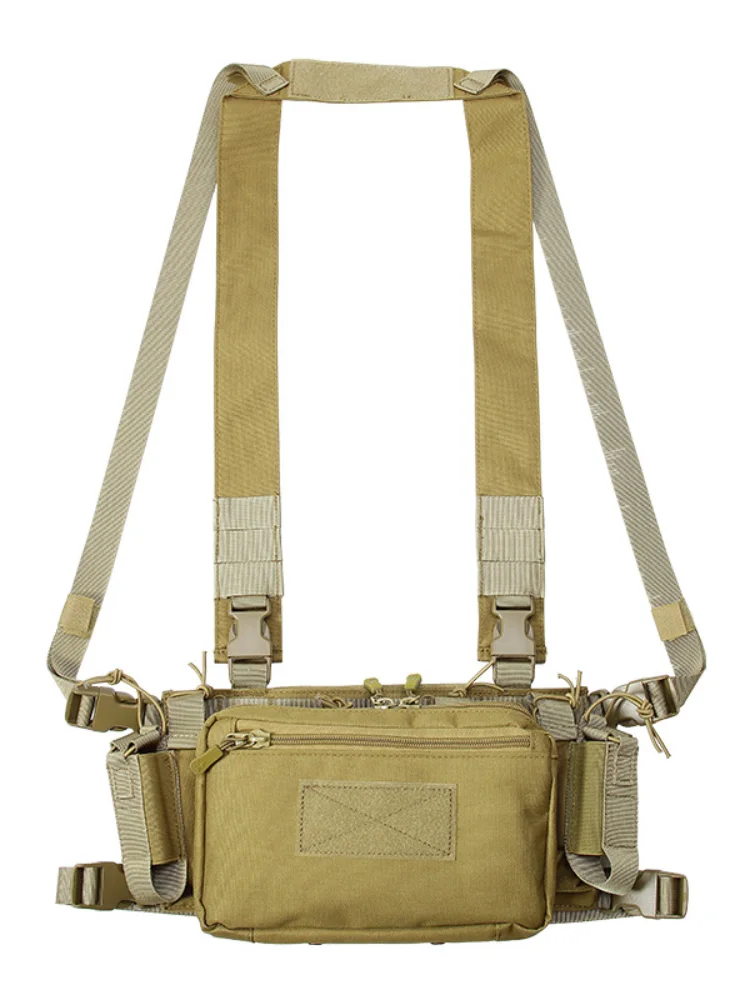 Chaleco de entrenamiento de camuflaje multiusos colgante de pecho táctico al aire libre - imagen 4