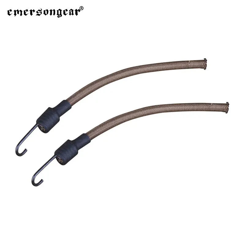 Emersongear-cordón para casco, riel guía, correa elástica de seguridad, cinturones para entrenamiento rápido Airsoft, caza, 2 unids/set, accesorios tácticos - imagen 5