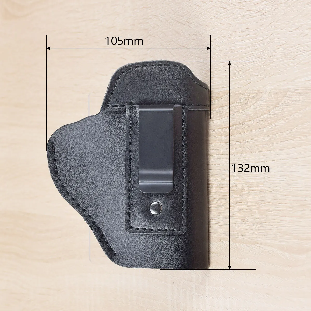 Funda de cuero para pistola IWB, transporte oculto para Glock 17 19 22 23 43 Sig Sauer P226 P229 Ruger Beretta 92 M92 s & w, funda con Clip para pistolas - imagen 4