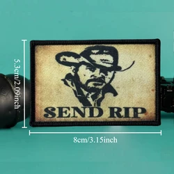 Don't Make Me Send Rip Army Patch parche moral táctico gancho y bucle