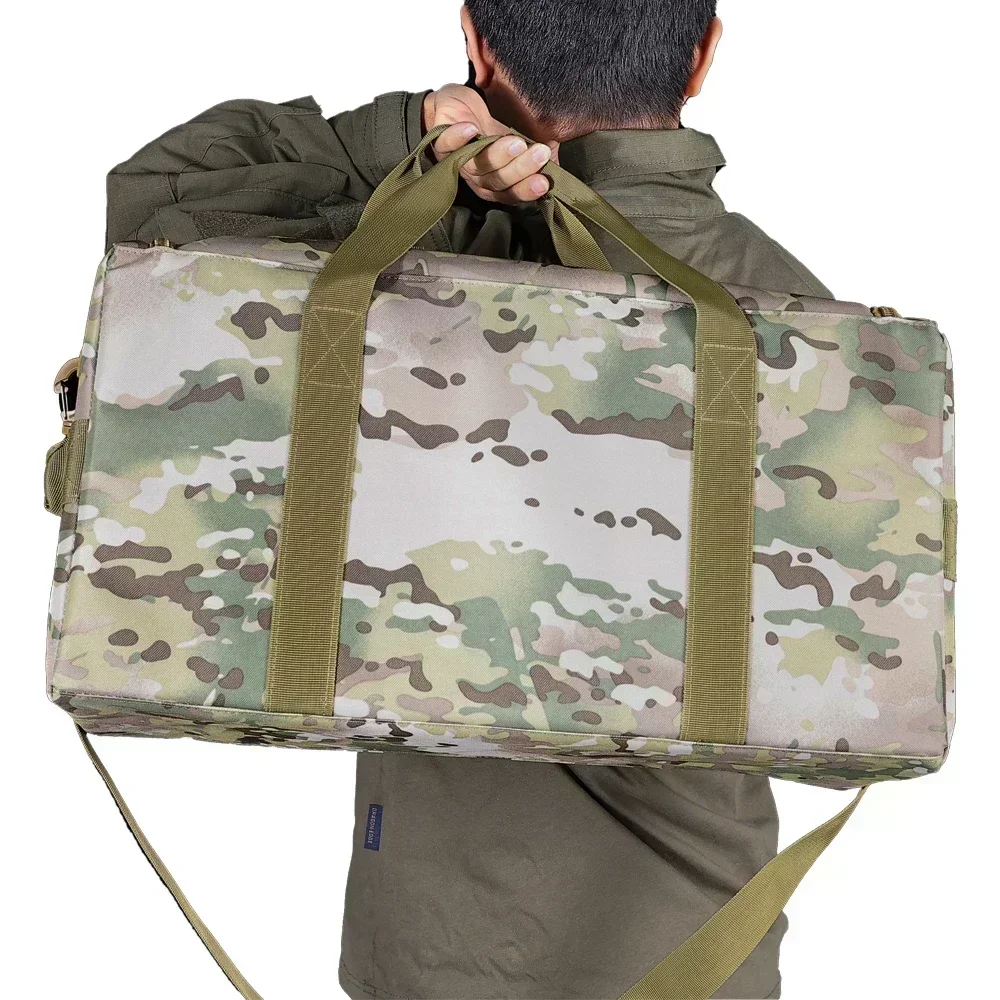 Mochila táctica plegable de gran capacidad para un solo hombro, equipo de caza, entrenamiento, deportes, bolso de viaje, bolso de hombro móvil - imagen 5