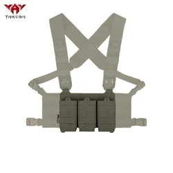 YAKEDA portacargadores triple MOLLE – Bolsa táctica airsoft y caza