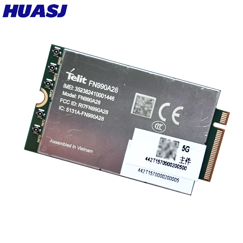 FN990A28 5G Sub-6 NSA SA 5G módulo 3,4 Gbps M.2 5G tarjeta USB3.1 LTE 4G para ordenador portátil 5G CPE - imagen 3