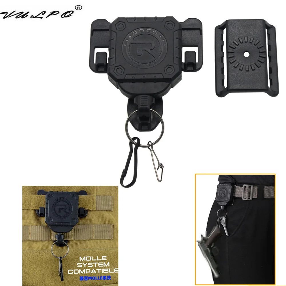 VULPO-Llavero de cuerda de alambre de acero multiusos, cuerda de pistola, cuerda de seguridad especial, gran oferta