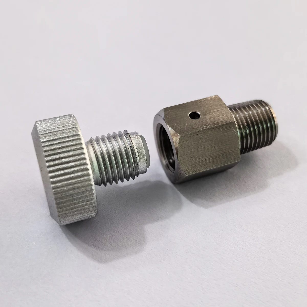 Bomba manual de alta presión HPA, 300bar, 4500psi, tornillo de purga de aire de acero inoxidable, adaptador de carga de purga de seguridad, roscas 1/8NPT - imagen 4