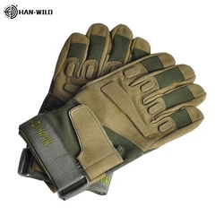 Guantes tácticos de combate con protectores nudillos – entrenamiento táctico