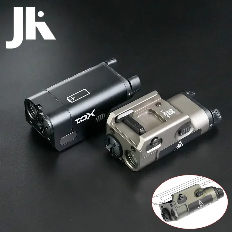 Luz de explorador táctica SF XC1, linterna LED de Metal constante/metánea G17 G18 G19 XC-1, luz para arma de caza Airsoft, compatible con riel de 20mm - imagen 4