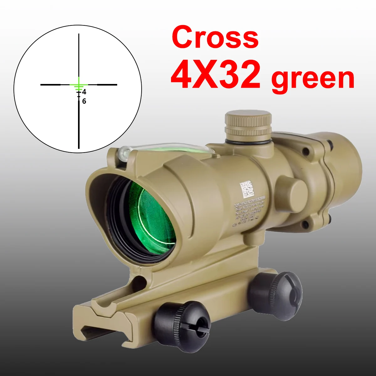 Cross 4X32 Green DE