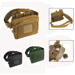 Bolso cruzado táctico MOLLE, bolsa de transporte para revistas, almacenamiento EDC multiusos para exteriores, bolso de hombro, accesorios de caza