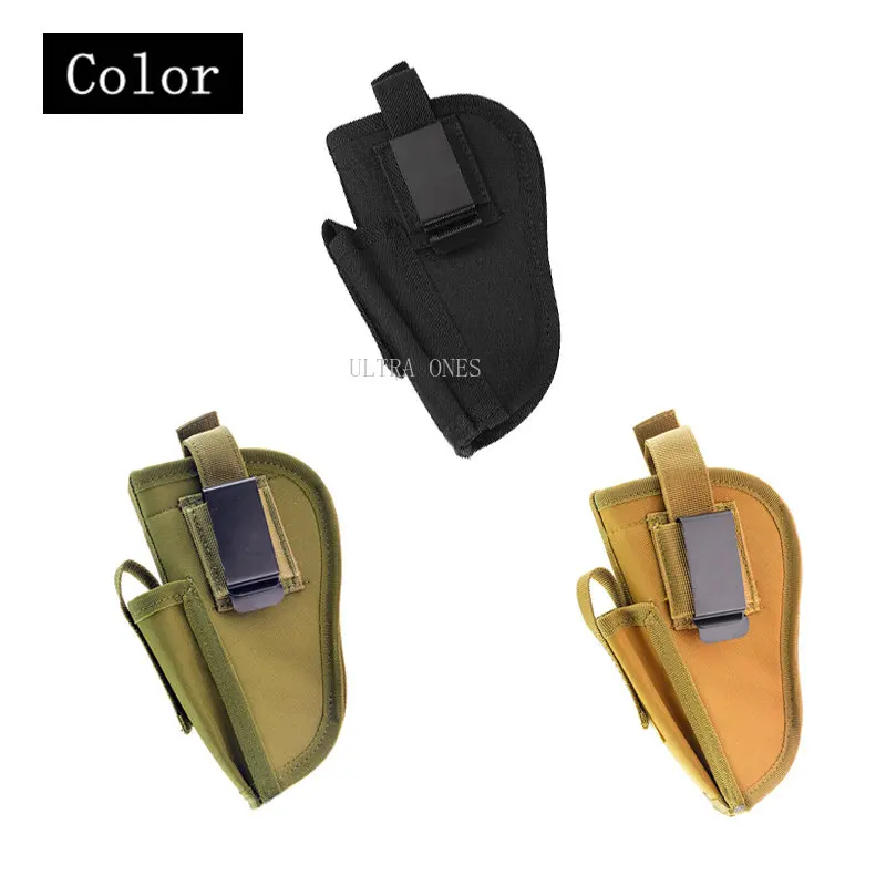 Funda de pistola táctica Universal oculta derecha izquierda fundas para Glock Sig Sauer Taurus caza tiro militar equipo de pistola - imagen 2