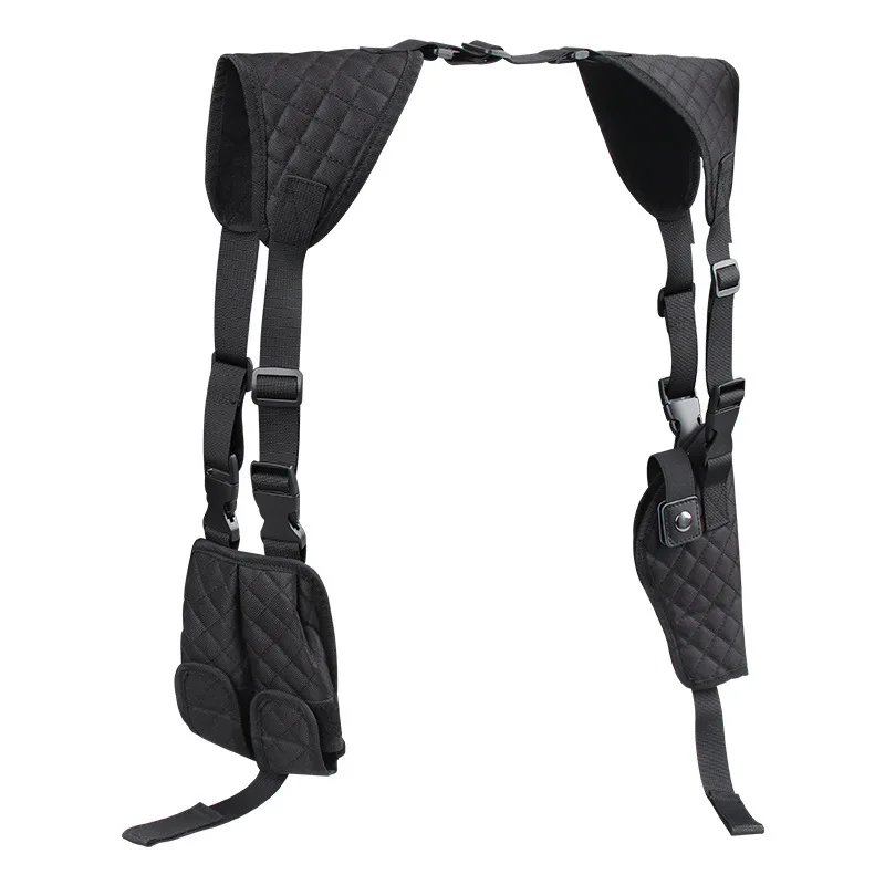 Funda sobaquera táctica para pistola con doble cargador - Porte oculto - imagen 2