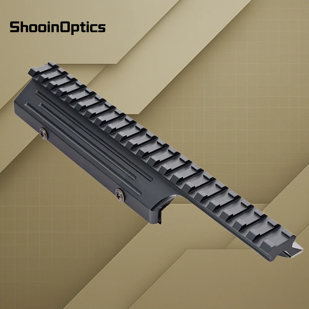 Soporte de riel Picatinny para alcance óptico FAL y instalación segura de mira de punto rojo