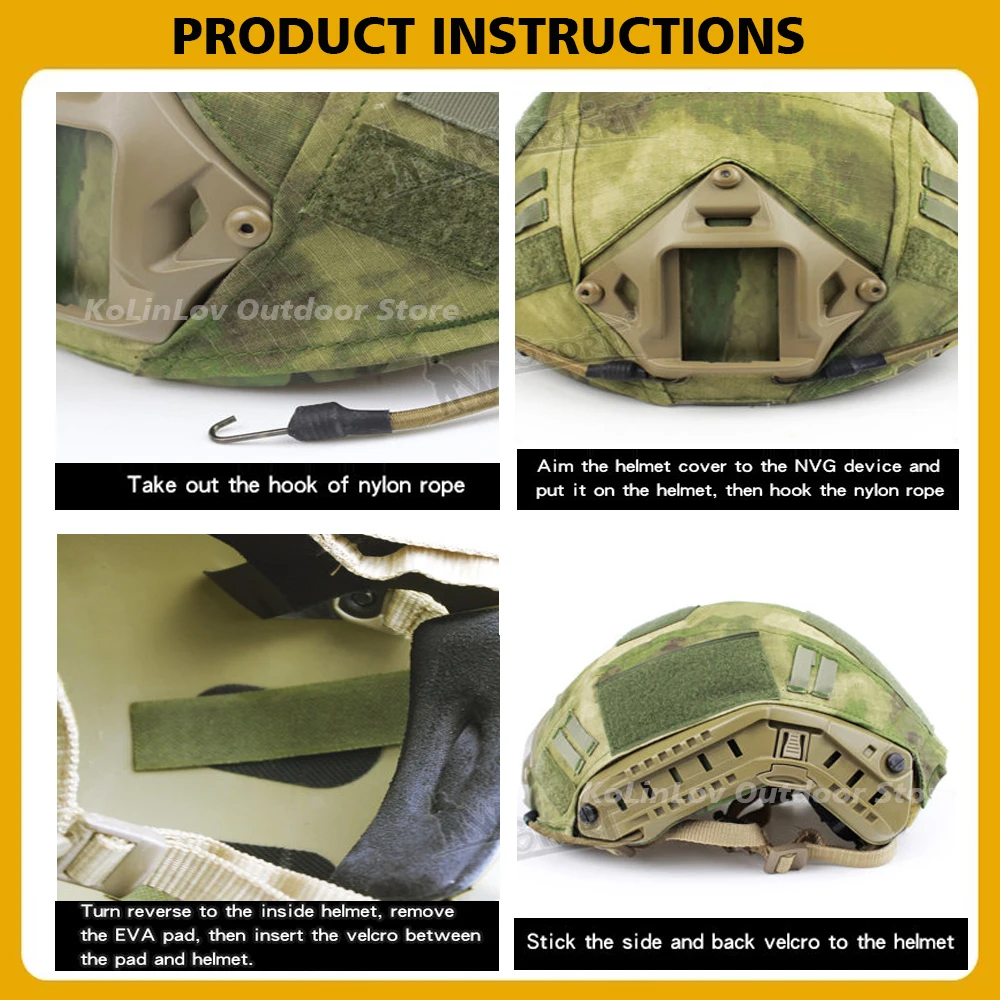 Equipo militar - Aplicación en campo