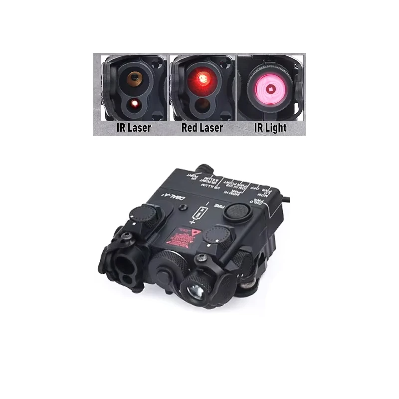 WADSN DBAL-A2 luz iluminadora IR 600 lúmenes M600U linterna de caza M300A MINI luces de explorador punto rojo verde Dbal láser infrarrojo - imagen 5