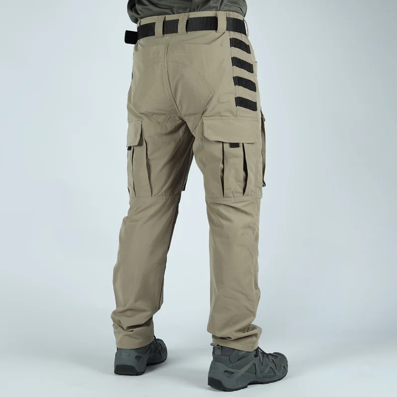 Pantalones tácticos de combate de campo para hombre, pantalones de trabajo de entrenamiento de camuflaje Multicam con múltiples bolsillos, pantalones Cargo para caza y senderismo al aire libre - imagen 5