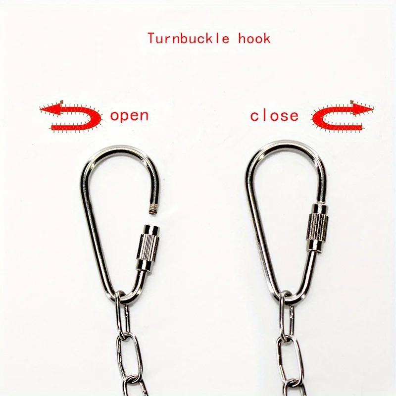 Juguete de campana de acero inoxidable, resistente, indestructible, duradero, juguete para masticar pájaros de Metal, jaula colgante, accesorio para loros, grises africanos más - imagen 5