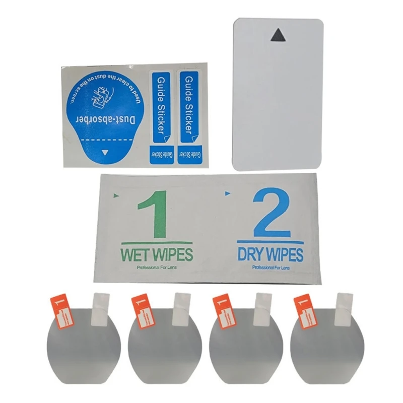 Protectores de pantalla VR antiarañazos, película de lente de bloqueo de luz azul para gafas PS VR2, Material resistente al desgaste, envío directo