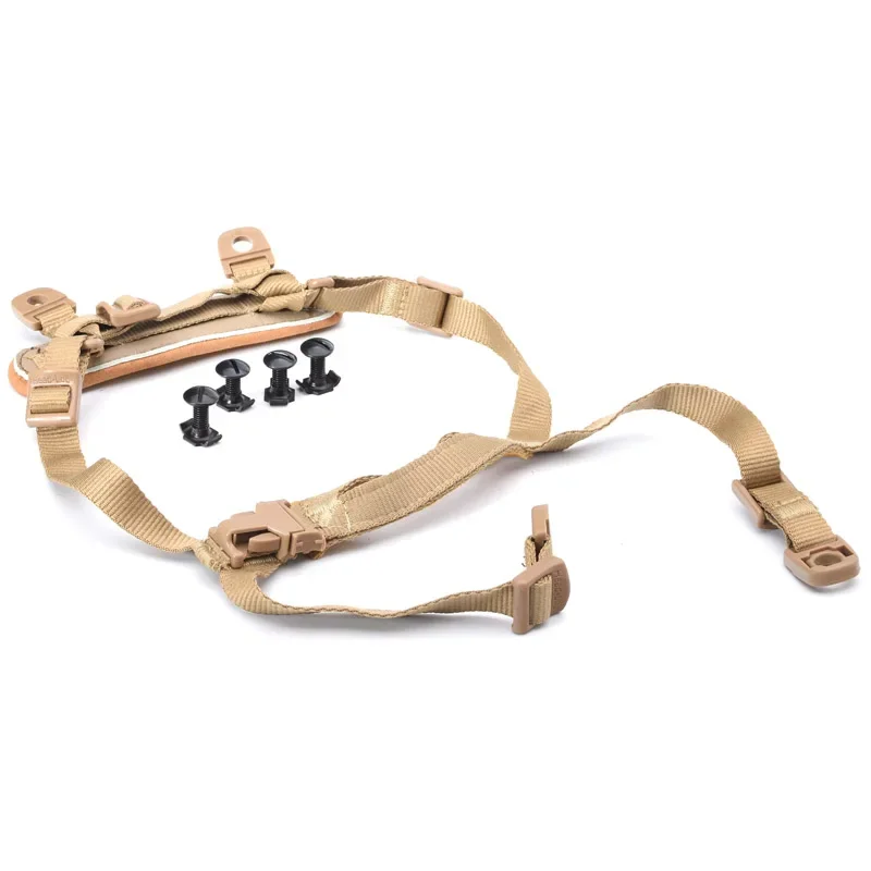 Hebilla ajustable FMA MICH Accesorios para casco Sistema de retención Correa H/X-Nape Almohadilla protectora Negro - imagen 3