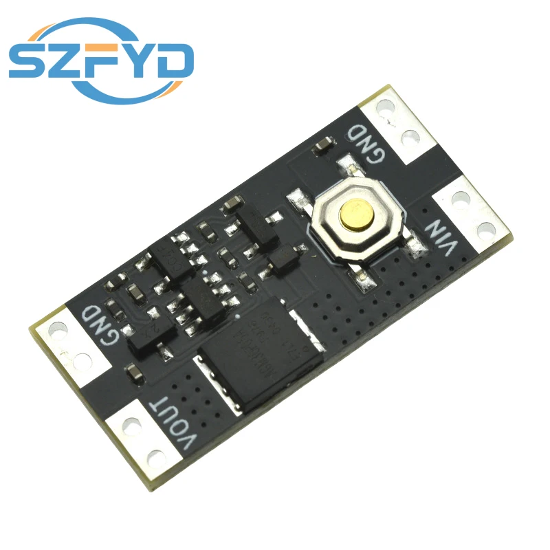 XL-10AL XL-10AH Botón de enlace único Bistable Micro Módulo de interruptor de una sola tecla 3,5-5,4 V 4,5-26 V 300nA 1.3uA Carga 10A Baja potencia - imagen 5