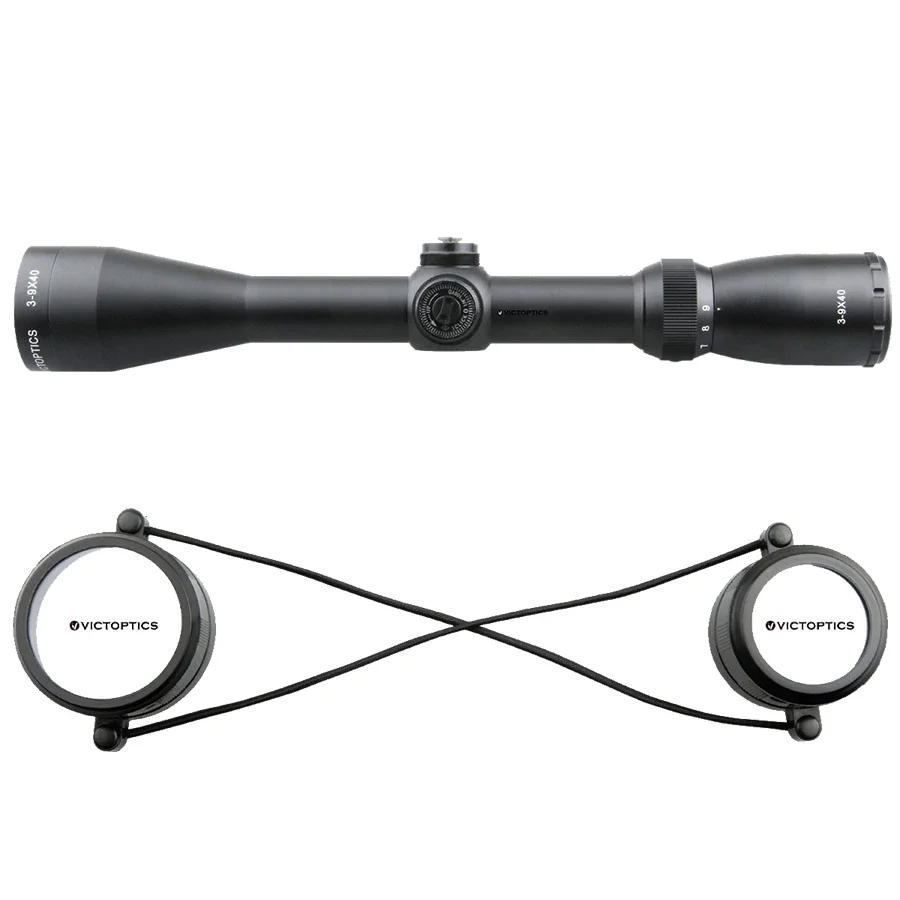 Victoptics-mira óptica para Rifle de caza, accesorios Airsoft, equipo de caza, ajuste Moa 1/4, 3-9X40 - imagen 4