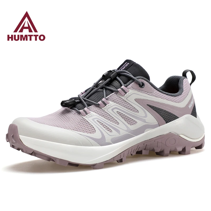 HUMTTO zapatos de senderismo al aire libre para hombre, zapatos de trekking antideslizantes, zapatillas de deporte de respuesta rápida, zapatos todoterreno ligeros transpirables para mujer - imagen 2