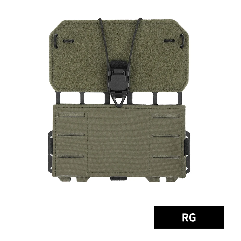 Bolsa táctica para teléfono móvil MOLLE, soporte plegable para teléfono de navegación, paquete de pecho para caza al aire libre, Camping, accesorios Airsoft - imagen 5