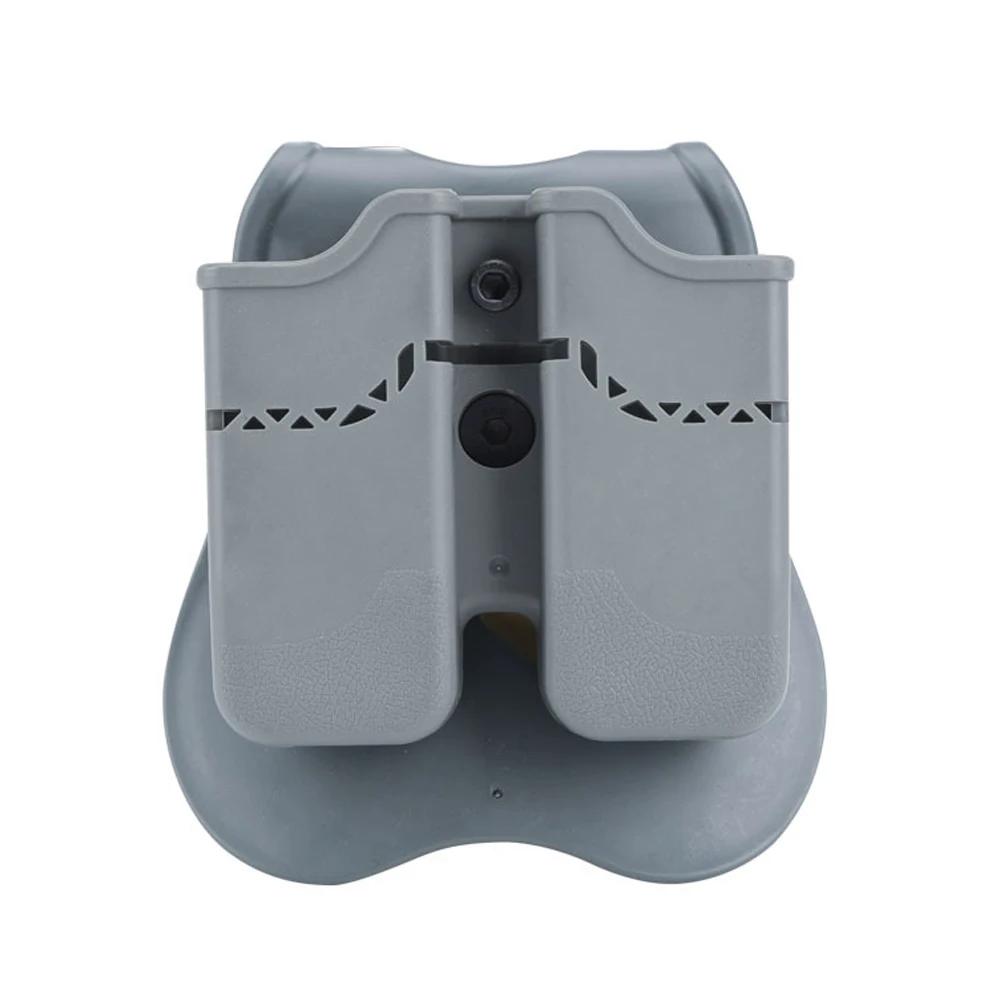 Funda de Airsoft para revistas, funda doble para revistas, compatible con Glock 17/19/22/23/26/27/32/34/37/38/39 1991, RETTA 92 PX4, de tiro rápido - imagen 5
