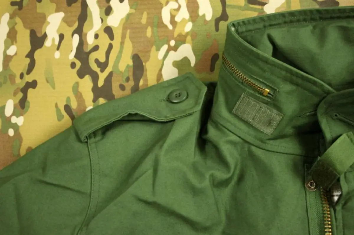 Chaqueta cortavientos táctica M65, cortavientos informal para exteriores, Chaqueta resistente para chico, verde militar - imagen 5