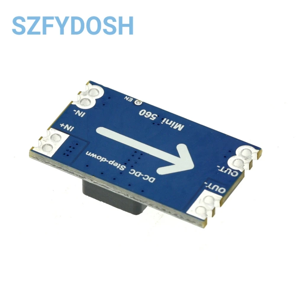 Convertidor reductor de DC-DC 5A Mini560, regulador de voltaje, módulo de fuente de alimentación estabilizada Buck, salida de alta eficiencia 3,3 V 5V 9V 12V - imagen 3