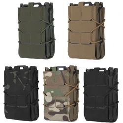 Bolsa táctica MOLLE doble para cargadores AK 5,56/7,62 Tiger – funda completa Mag V2
